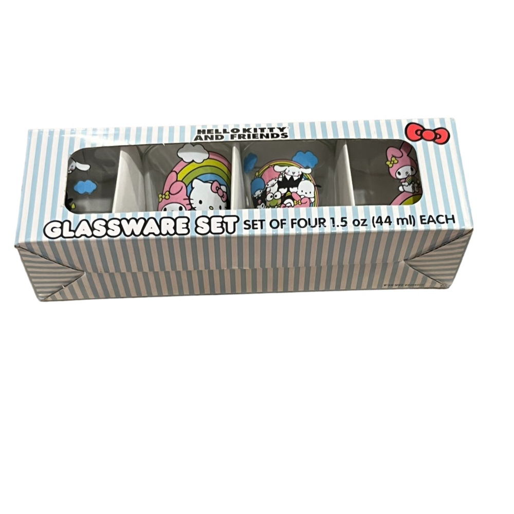 Hello Kitty Shot Glasses NIB